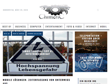 Tablet Screenshot of bugs.chimeric.de